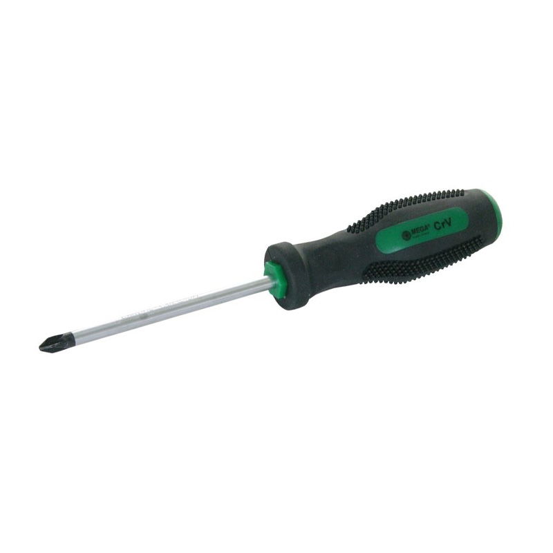  MEGA   GUMÍROZOTT NYELŰ CR-VA CSAVARHÚZÓ - PZ2X100MM  termék fő termékképe