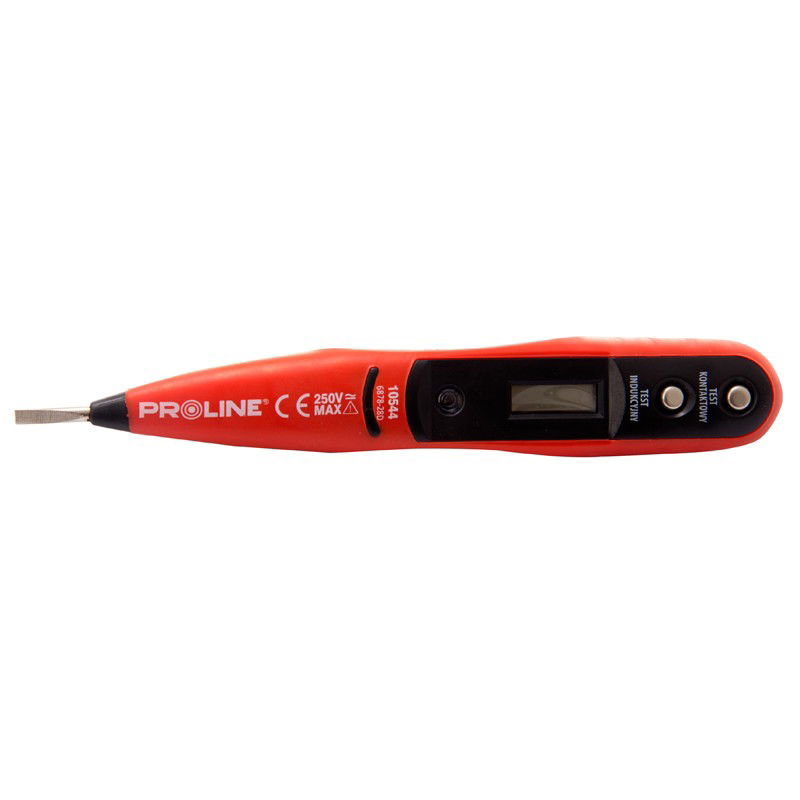  PROLINE   KIJELZŐS FÁZISCERUZA VILÁGÍTÁSSAL - 12-220V / 160MM  termék fő termékképe