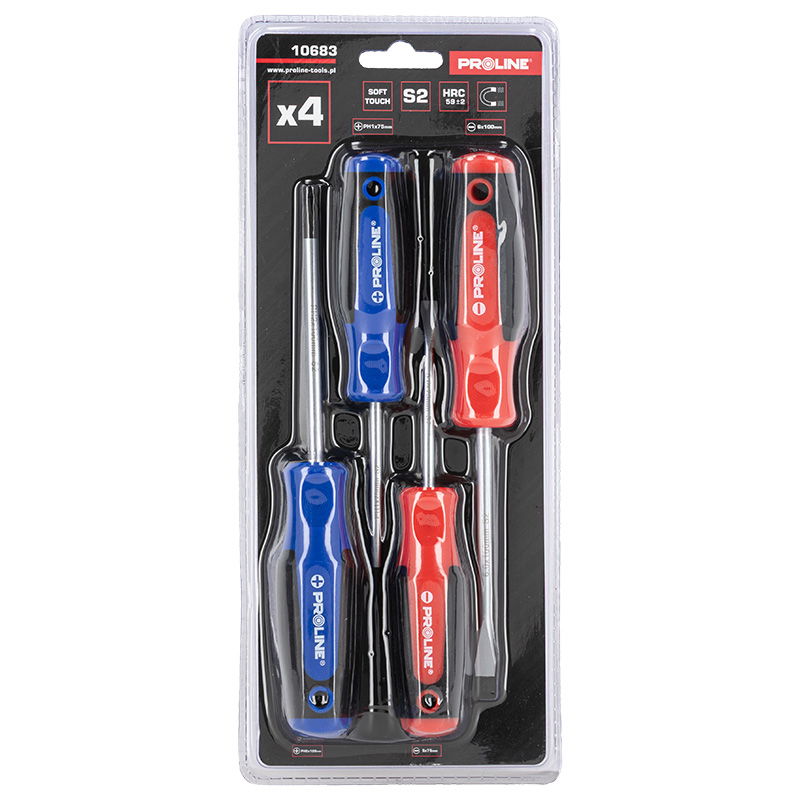  PROLINE   SOFT-TOUCH NYELŰ S2 CSAVARHÚZÓ SZETT - 4 DB  termék fő termékképe