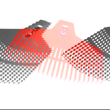  POLONIA   SZÖGLETES MŰANYAG GEREBLYE - 420MM / 23FOG  termék fő termékképe