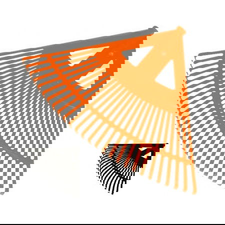  POLONIA   KITERJEDT MŰANYAG GEREBLYE - 580MM / 27FOG / FEKETE  termék fő termékképe