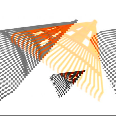  POLONIA   KITERJEDT MŰANYAG GEREBLYE - 610MM / 24FOG / FEKETE  termék fő termékképe