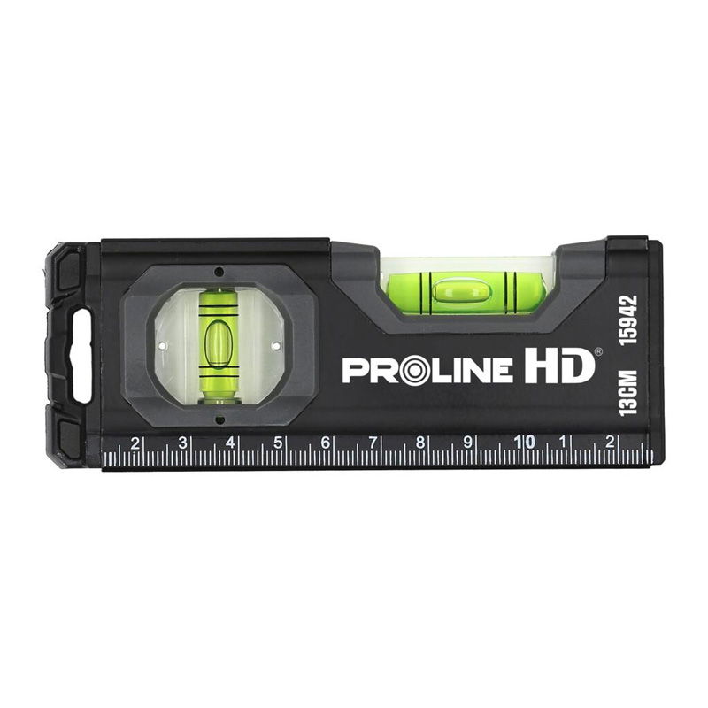  PROLINE.HD   MÁGNESES MINIATŰR VÍZMÉRTÉK / 2 LIBELLÁS - HD - 130MM  termék fő termékképe