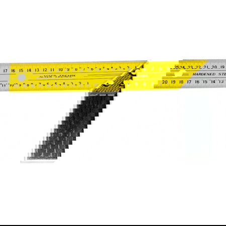  MEGA   SZÍNES FÉM DERÉKSZÖGMÉRŐ - METRIKUS - 250MM  termék fő termékképe