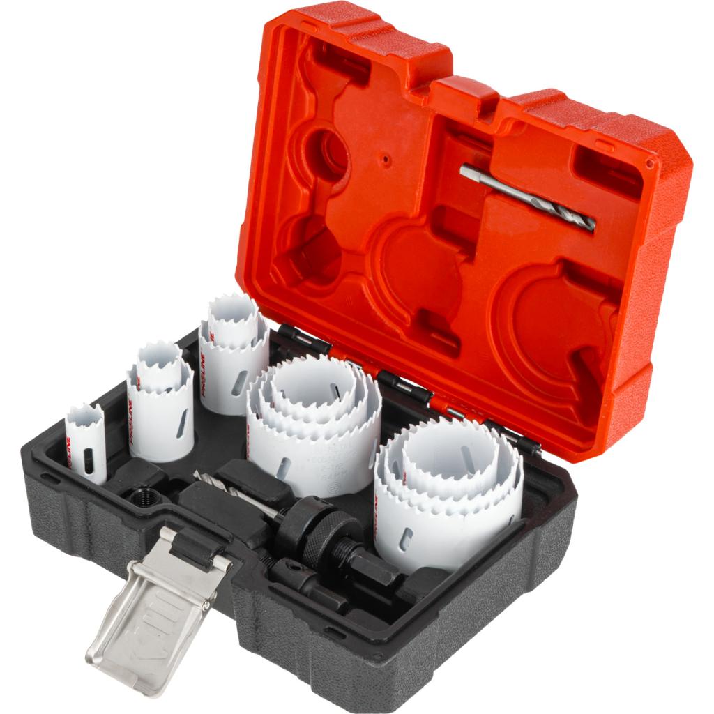  PROLINE   UNIVERZÁLIS HSS-M42-CO-BIMETAL KORONAFÚRÓ SZETT 19-68MM  termék fő termékképe