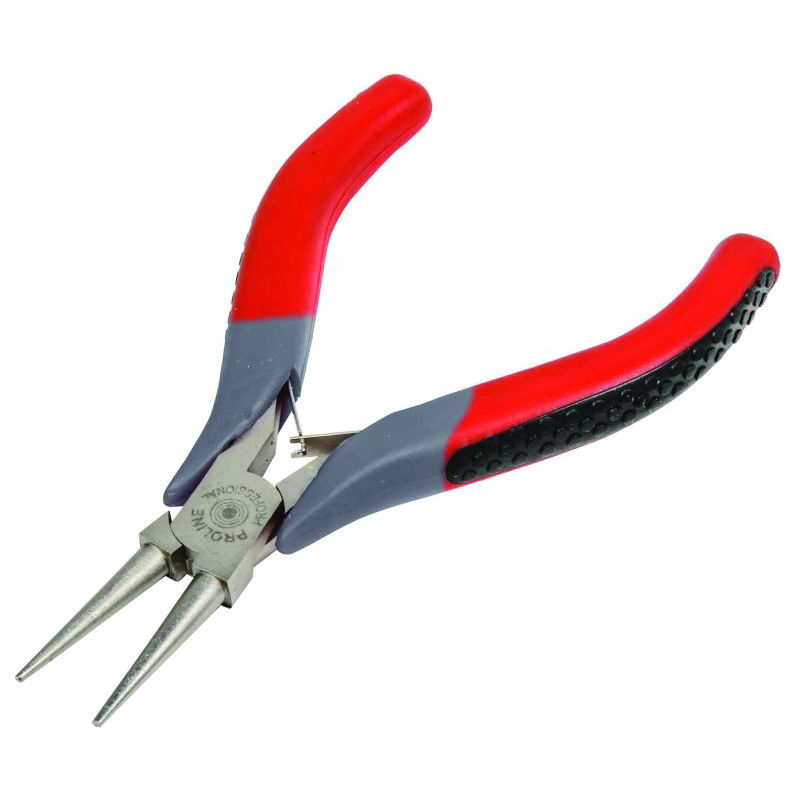  PROLINE   GUMÍROZOTT NYELŰ KEREK CSŐRŰ MŰSZERÉSZ-FOGÓ - 120MM  termék fő termékképe