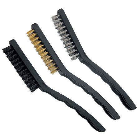  MEGA   MŰANYAG NYELŰ UNIVERZÁLIS KEFE SZETT - 180MM - 3 DB  termék fő termékképe