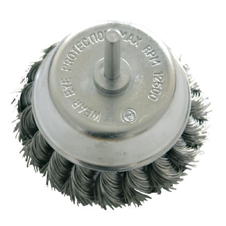  PROLINE   CSAPOS SODORT KÚPOS ACÉL DRÓTCSISZOLÓ - 75MM  termék fő termékképe