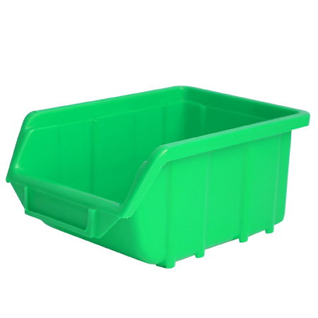  POLONIA   MŰANYAG TÁROLÓDOBOZ - 111X165X76MM / ZÖLD  termék fő termékképe