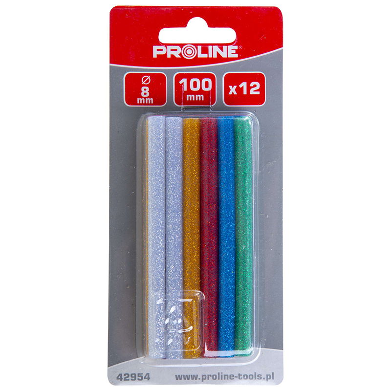  PROLINE   CSILLÁMOS RAGASZTÓRÚD - 8X100MM / BLISZTER, 12DB/CS  termék fő termékképe