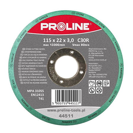  PROLINE   KŐZET VÁGÓKORONG - 230X3.0MM / C30S  termék fő termékképe