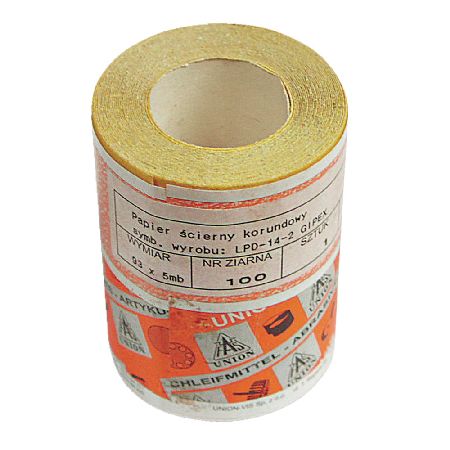  KLINGSPOR   PAPÍR CSISZOLÓTEKERCS - 115MM - GR.80 / 5M  termék fő termékképe