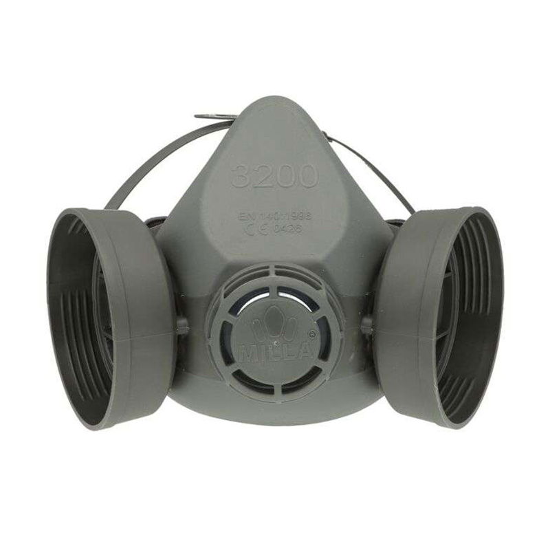  MILLA   KÉT SZŰRŐ NYÍLÁSOS SZILIKON GÁZ MASZK  termék fő termékképe