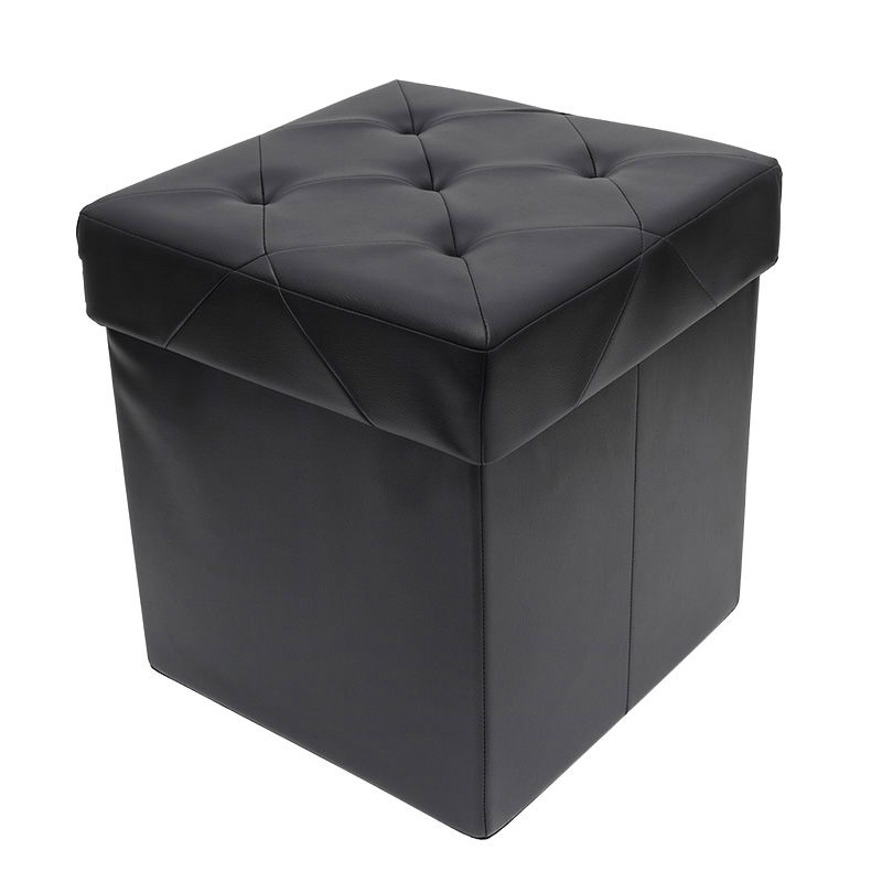  RPX-TAB   ÖSSZECSUKHATÓ ZSÁMOLY - 38X38X38CM / FEKETE  termék fő termékképe