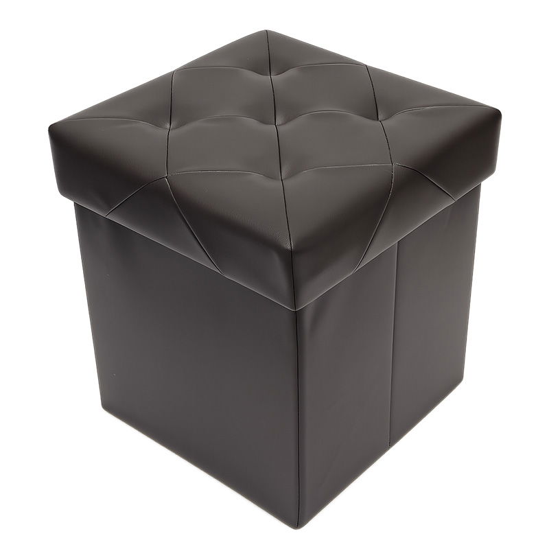  RPX-TAB   ÖSSZECSUKHATÓ ZSÁMOLY - 38X38X38CM / SÖTÉTBARNA  termék fő termékképe