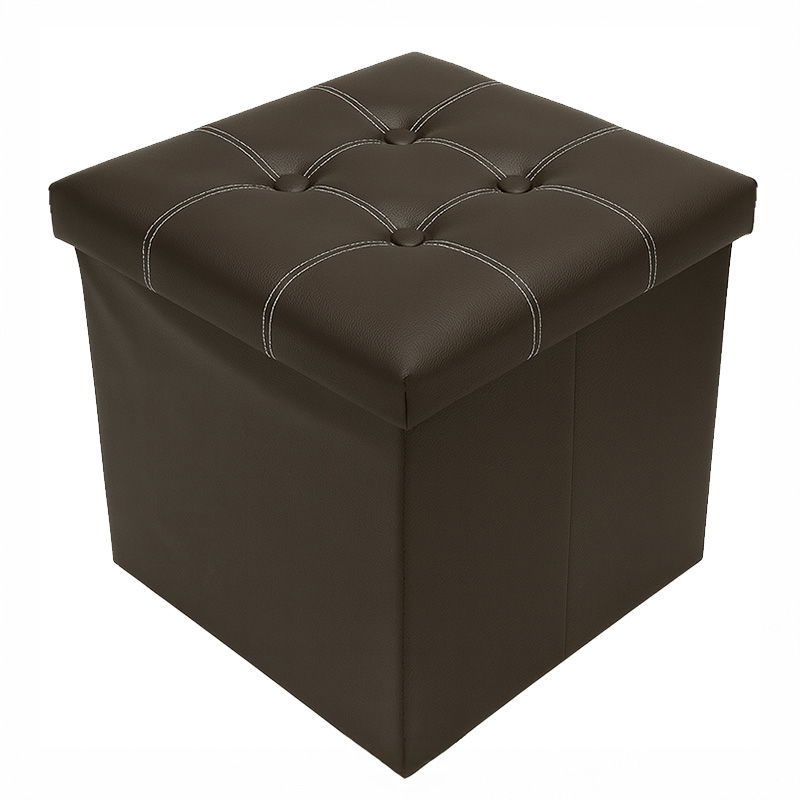  RPX-TAB   ELEGÁNS ÖSSZECSUKHATÓ ZSÁMOLY - 38X38X38CM / SÖTÉTBARNA  termék fő termékképe