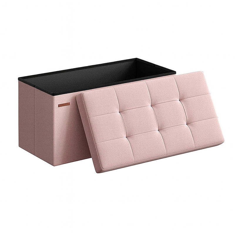  RPX-TAB   DUPLA ÖSSZECSUKHATÓ ZSÁMOLY - 76X38X38CM / RÓZSASZIN  termék fő termékképe