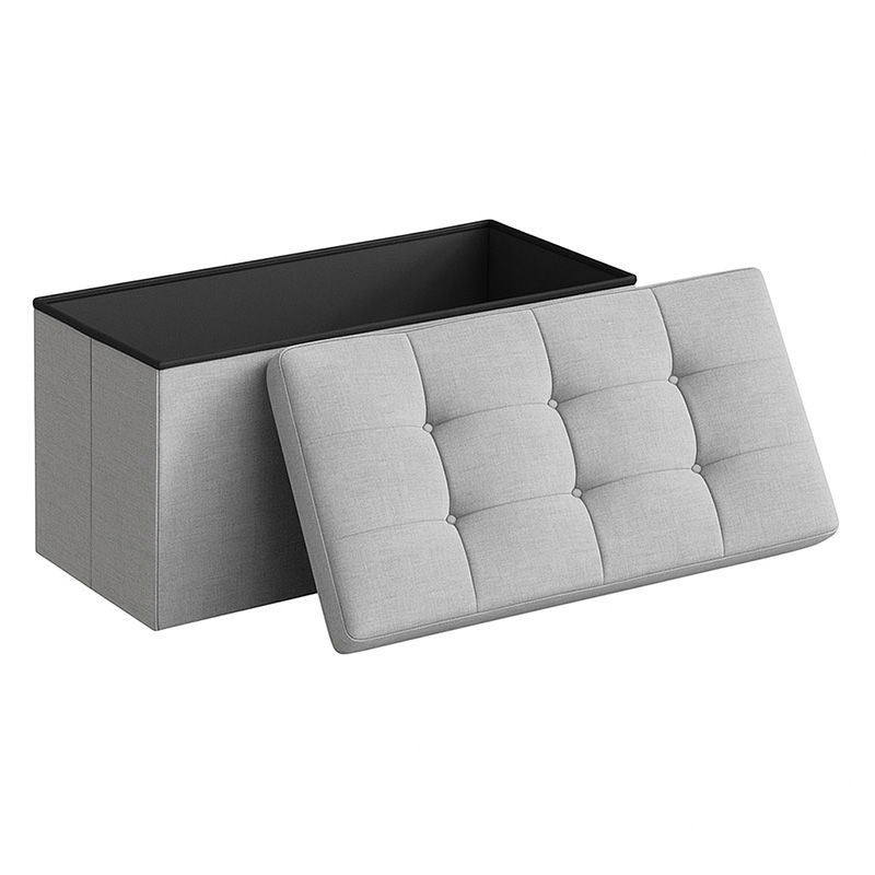  RPX-TAB   DUPLA ÖSSZECSUKHATÓ ZSÁMOLY - 76X38X38CM / SZÜRKE  termék fő termékképe