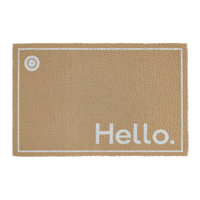  RPX-COV   LUFFA-TÍPUSÚ BEJÁRATI SZŐNYEG - 40X60CM / HELLO  termék fő termékképe