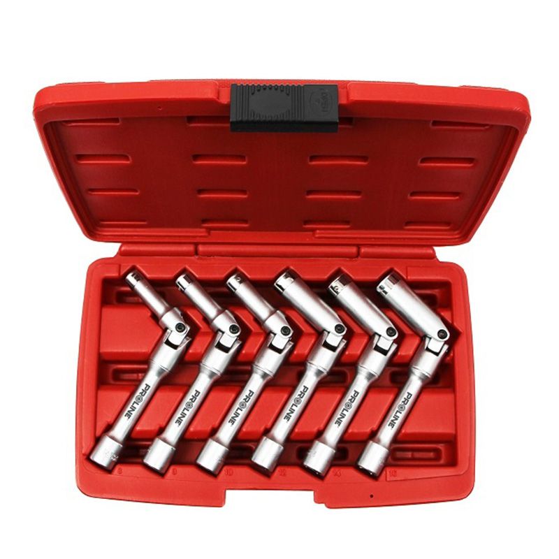  PROLINE   CSUKLÓ GYERTYAKULCS KÉSZLET - CR-VA 3/8" 8-16MM - 6 DB  termék fő termékképe