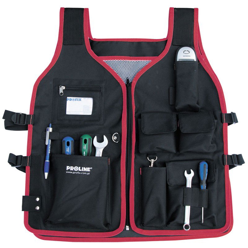  PROLINE   POLIÉSZTER SZERSZÁMTARTÓ MELLÉNY - 510X600MM/15ZSEB  termék fő termékképe