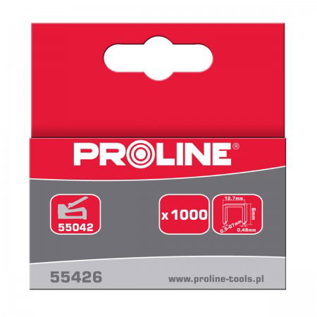  PROLINE   ACÉLOS TŰZŐKAPOCS - R-TÍPUS - 8MM, 1000DB/CS  termék fő termékképe