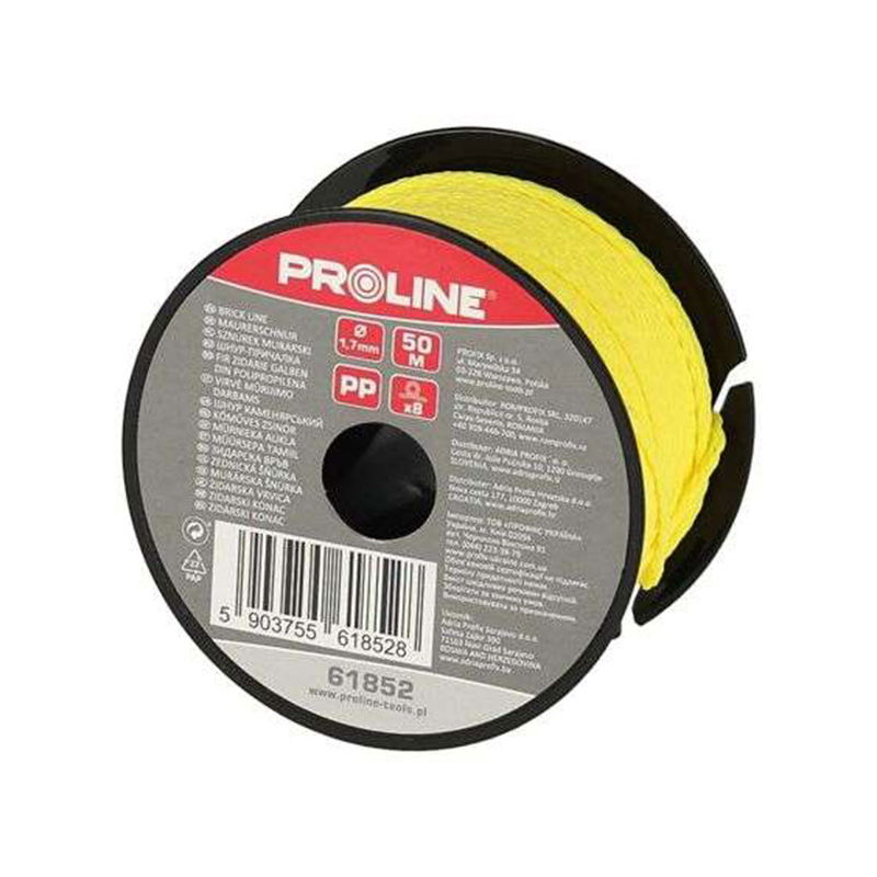  PROLINE   POLIPROPILÉN FALAZÓZSINÓR / SÁRGA - 1.7MM / 100M  termék fő termékképe