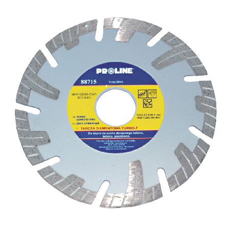  PROLINE   GYÉMÁNT TURBO SZEGMENTÁLT VÁGÓKORONG - 115MM  termék fő termékképe
