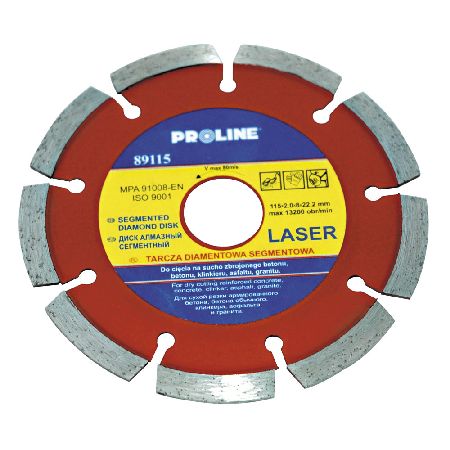  PROLINE   GYÉMÁNT SZEGMENTÁLT UNIVERZÁLIS VÁGÓKORONG - 125MM  termék fő termékképe