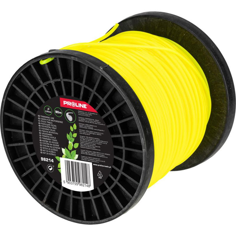 PROLINE   FŰNYÍRÓ DAMIL, ERŐSÍTETT - BORDÁZOTT-KEREK 2.4MM / 87M  termék fő termékképe