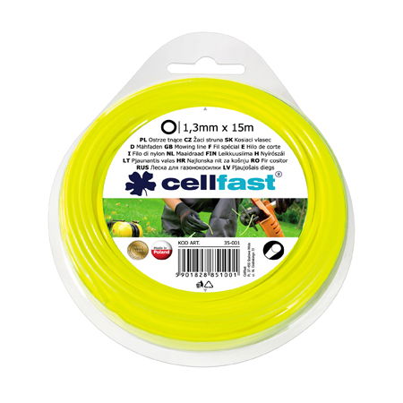  CELLFAST   FŰNYÍRÓ DAMIL - 1.3MM / 15M  termék fő termékképe