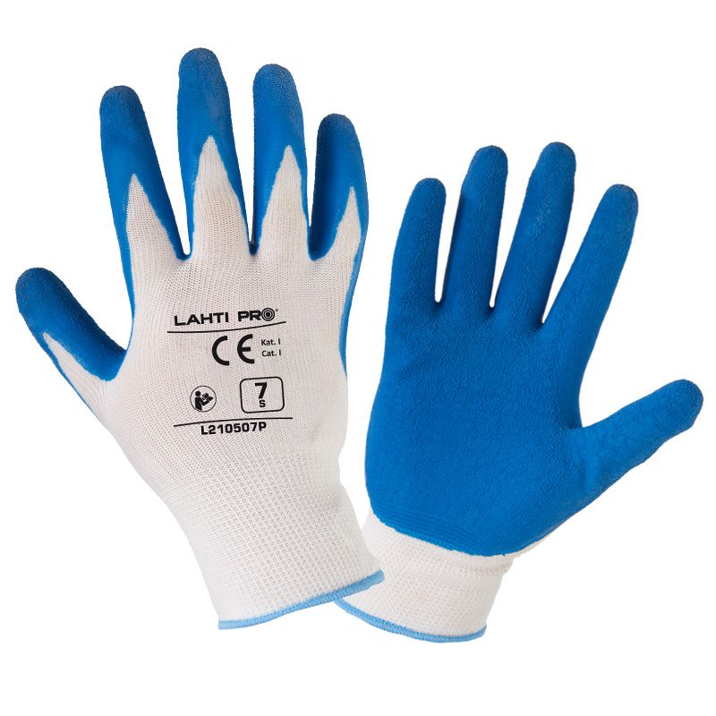  LAHTI PRO   LATEX VÉDŐKESZTYŰ POLIÉSZTER - 8  termék fő termékképe