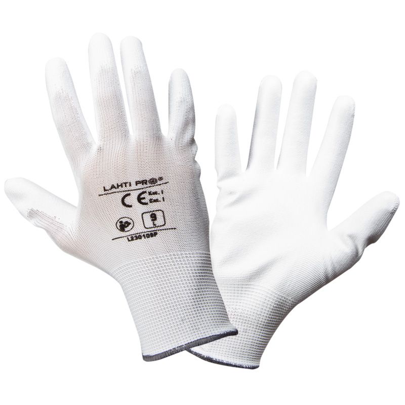  LAHTI PRO   POLIURETÁN VÉDŐKESZTYŰ POLIÉSZTERREL - 10  termék fő termékképe