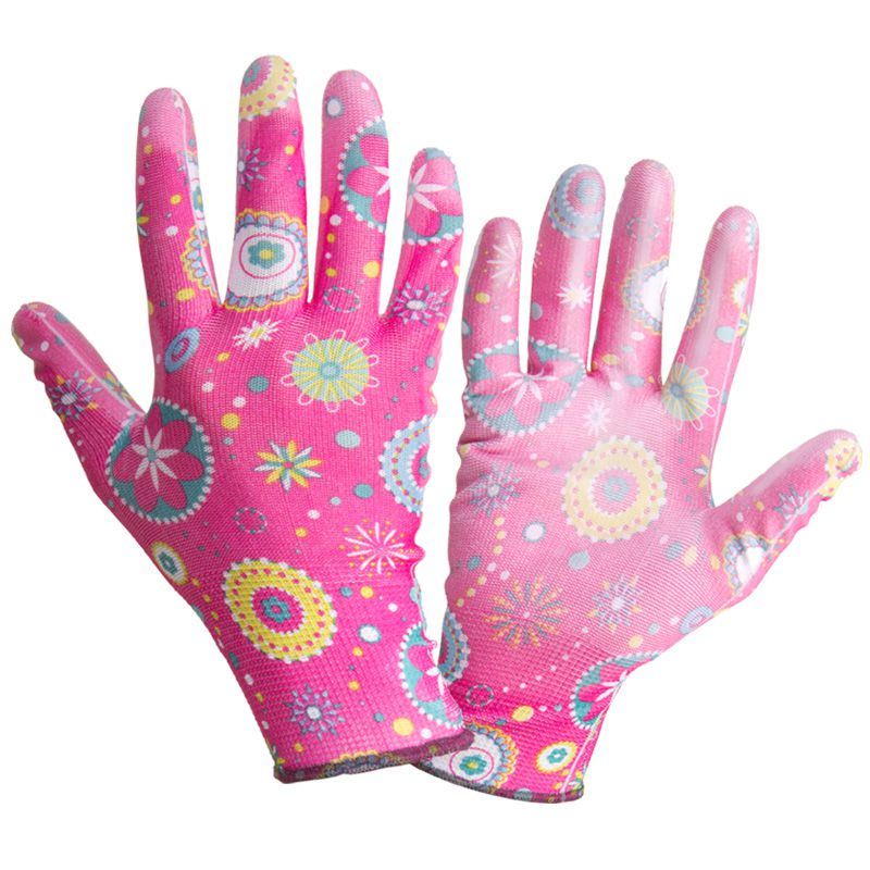  LAHTI PRO   POLIURETÁN VÉDŐKESZTYŰ POLIÉSZTERREL, BEVONT KÉZFEJ - 8  termék fő termékképe