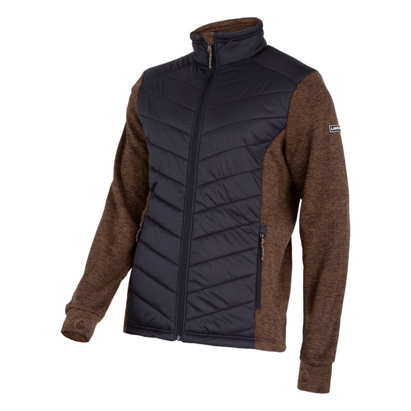  LAHTI PRO   SZÁLMINTÁS KABÁT, STEPPELT / BARNA-FEKETE - 3XL  termék fő termékképe