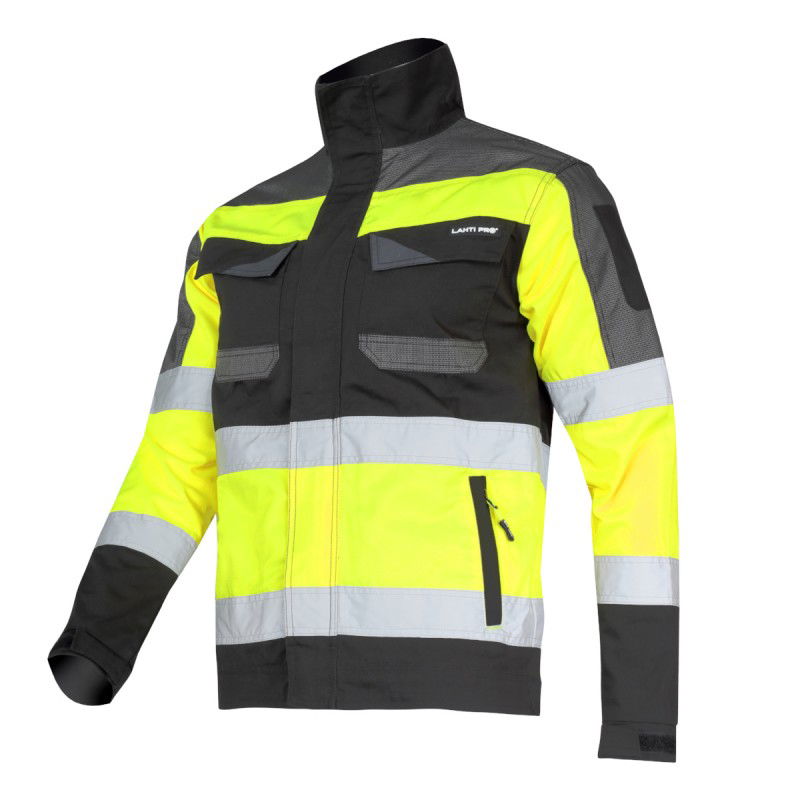  LAHTI PRO   LÁTHATÓSÁGI KABÁT, SLIM-FIT / ZÖLD - L  termék fő termékképe