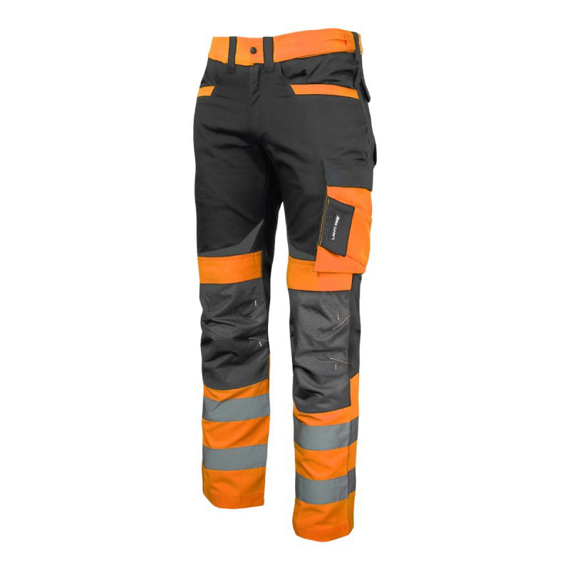  LAHTI PRO   LÁTHATÓSÁGI NADRÁG, SLIM-FIT / NARANCSSÁRGA - 2XL  termék fő termékképe