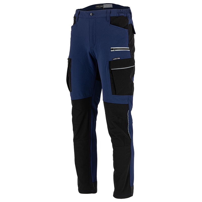  LAHTI PRO   RUGALMAS MUNKAVÉDELMI NADRÁG, SLIM-FIT / SÖTÉTKÉK - XL  termék fő termékképe