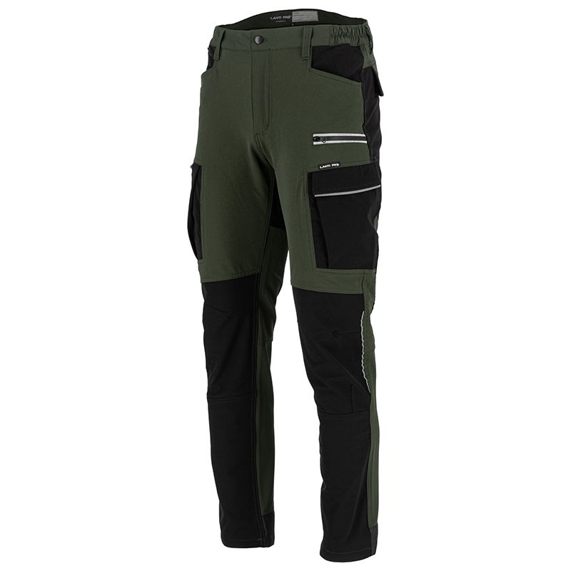  LAHTI PRO   RUGALMAS MUNKAVÉDELMI NADRÁG, SLIM-FIT / KHAKI - S  termék fő termékképe