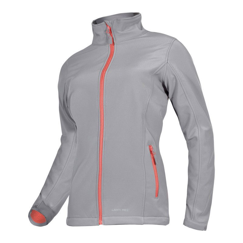  LAHTI PRO   SOFT-SHELL KABÁT (NŐI) / SZÜRKE - S  termék fő termékképe