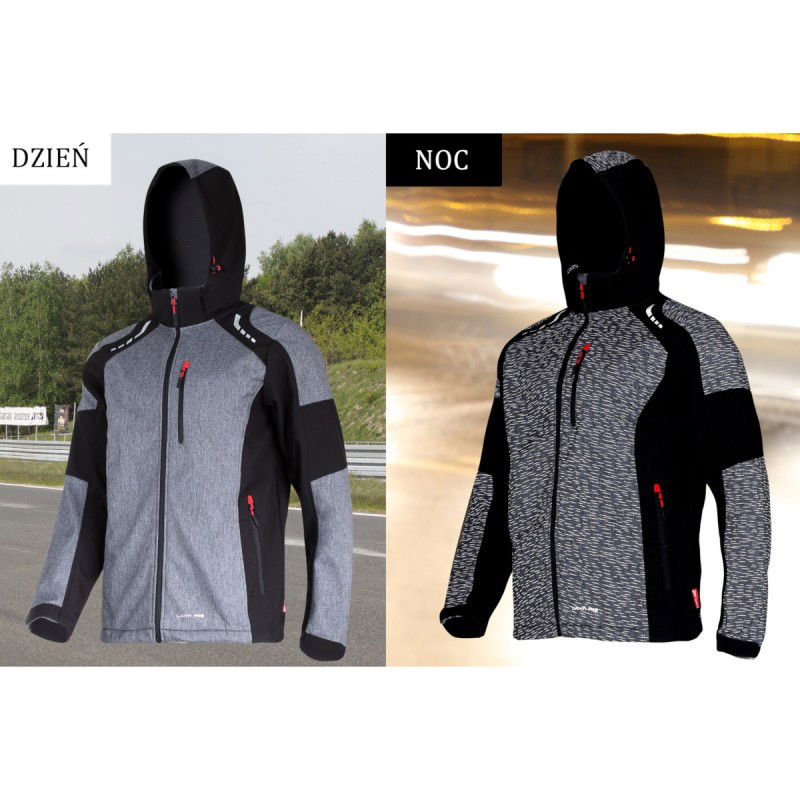  LAHTI PRO   SOFT-SHELL KABÁT, KAPUCNIS, FÉNYVISSZAVERŐ SZÁLAS - S  termék fő termékképe