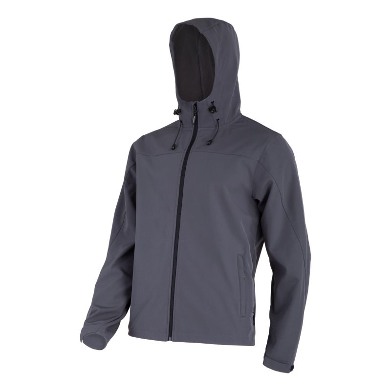  LAHTI PRO   SOFT-SHELL KABÁT, KAPUCNIS / SZÜRKE - M  termék fő termékképe
