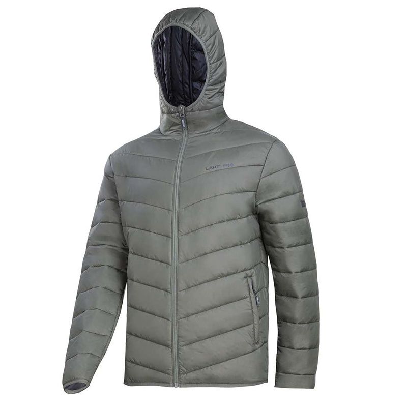  LAHTI PRO   KÖNNYŰ SÚLYÚ STEPPELT KABÁT, ZSÁKOLHATÓ / ZÖLD - S  termék fő termékképe