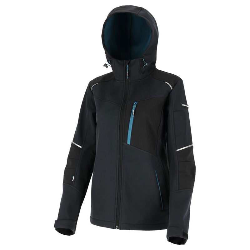  LAHTI PRO   SOFT-SHELL KABÁT, KAPUCNIS (NŐI) / FEKETE - S  termék fő termékképe