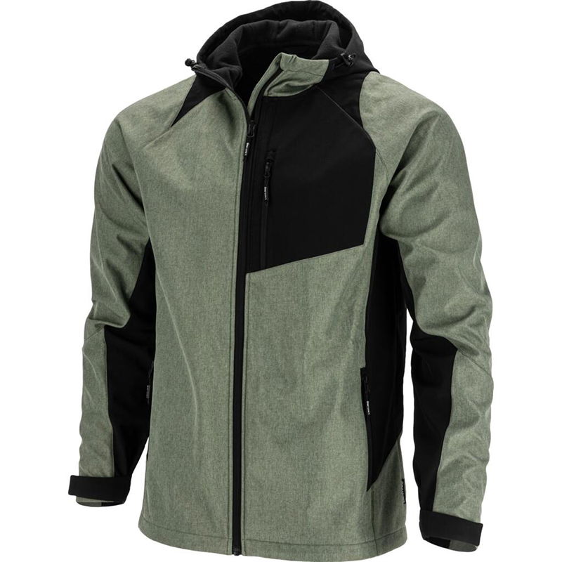  LAHTI PRO   SOFT-SHELL KABÁT, KAPUCNIS / ZÖLDES-SZÜRKE - XL  termék fő termékképe