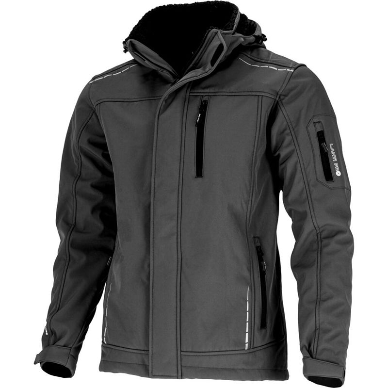  LAHTI PRO   SOFT-SHELL KABÁT, BÉLELT, KAPUCNIS - S  termék fő termékképe