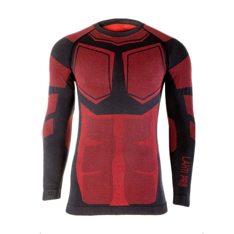  LAHTI PRO   ALÁÖLTÖZŐ THERMO FELSŐ / FEKETE-PIROS - 2/3XL  termék fő termékképe