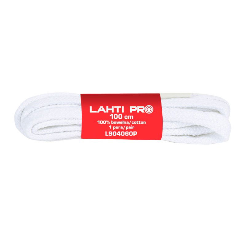  LAHTI PRO   PAMUT FŰZŐ, LAPOS / FEHÉR - 100CM, 10DB/CS  termék fő termékképe
