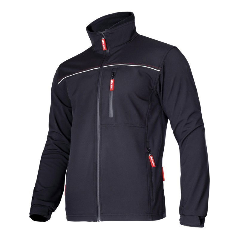  LAHTI PRO   SOFT-SHELL KABÁT / FEKETE - 2XL  termék fő termékképe