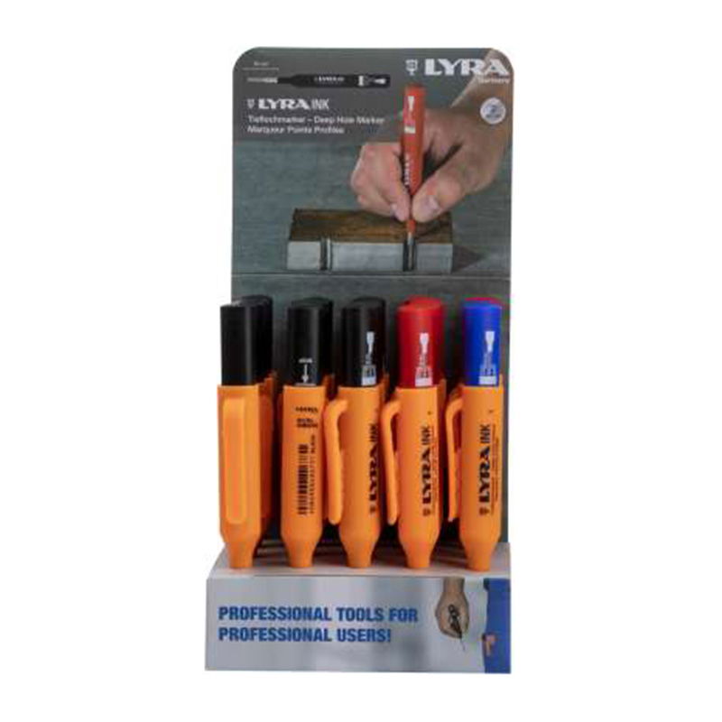  LYRA   KIÁLLÍTÓS MÉLY LYUK JELÖLŐ FILCTOLLAK - 20 DB  termék fő termékképe